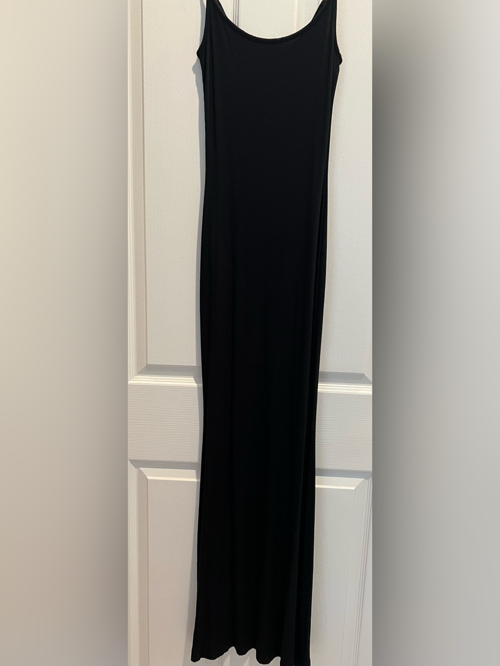 Skims Black Maxi Dress